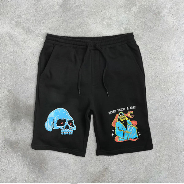 Men's graphic print shorts