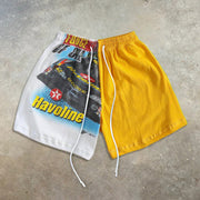 Casual printed men's shorts