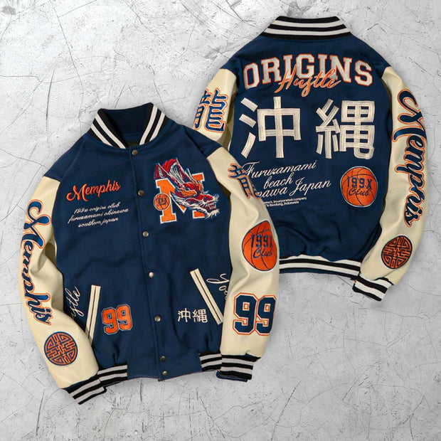 Casual leader Okinawa basketball baseball street jacket