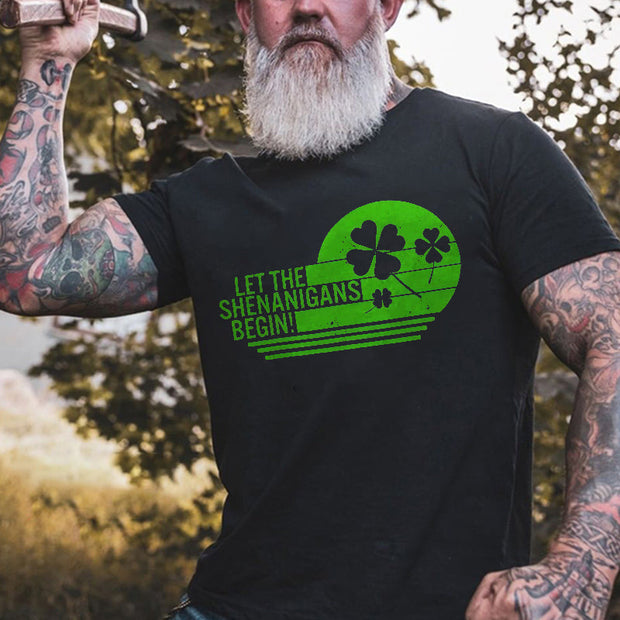 Let The Shenanigans Begin St. Patrick's Day T-shirt