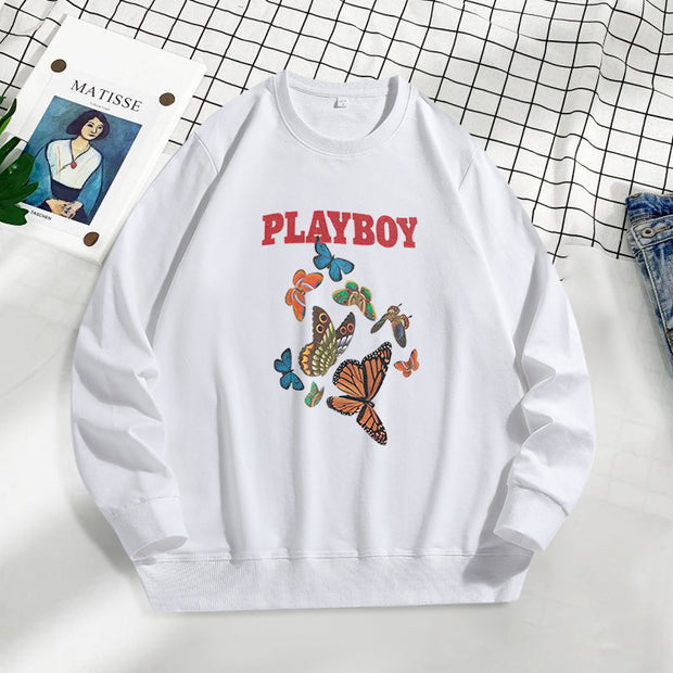 Street fashion design printed sports sweatshirt
