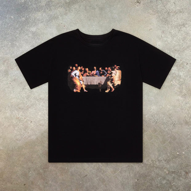 The Last Supper Print Short Sleeve T-shirt