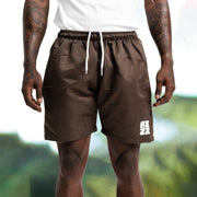 Brown street trend essential shorts