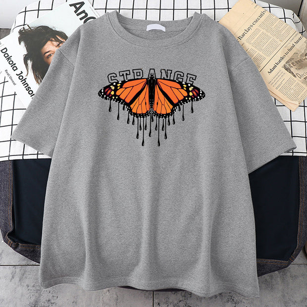 Personalized Butterfly Couple T-shirt