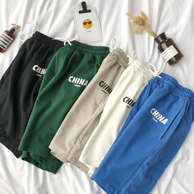 Loose casual sports five-point shorts