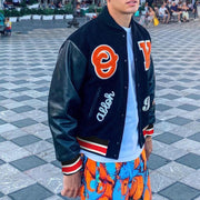 Fashion hip-hop street trend retro baseball uniform jacket jacket