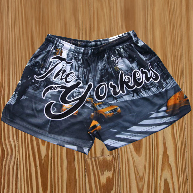 Personalized printed sports casual shorts