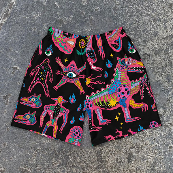 Fashion fun print shorts
