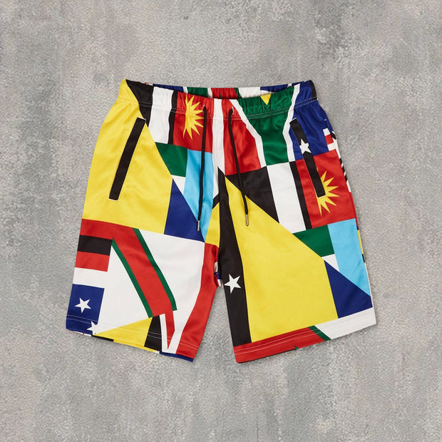 Street style printed fashion sports shorts