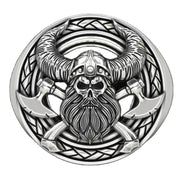 Viking skull punk ring