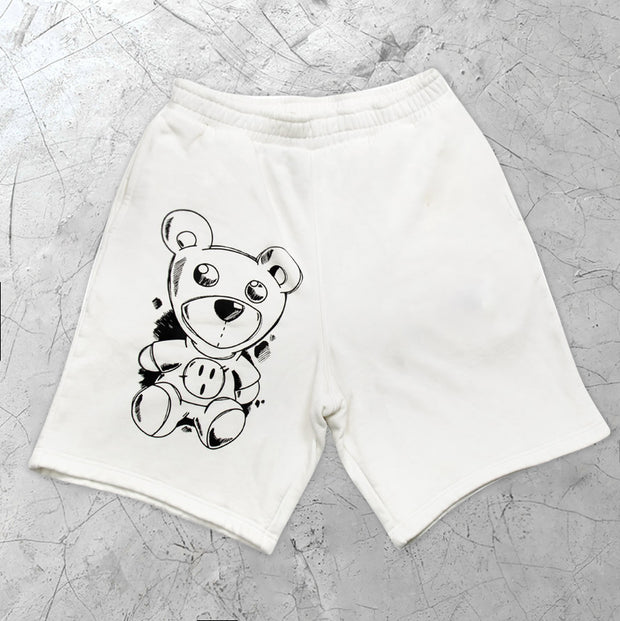 Bear Vintage Casual Street Shorts