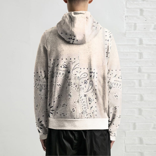 Personalized fashion sports style long-sleeved zipper sweatshirt