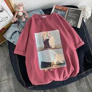 Personalized animal print T-shirt