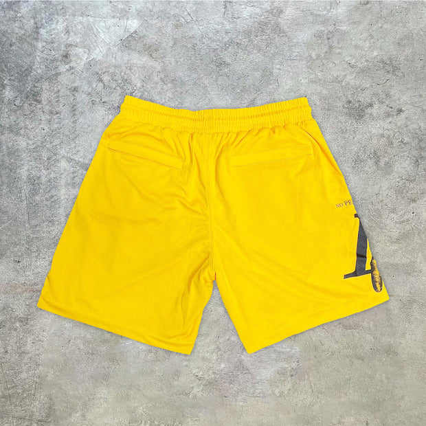 Retro Fashion Tide Brand Print Casual Shorts