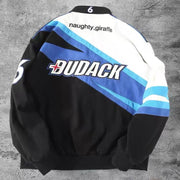 Casual motorcycle racing punk jacket