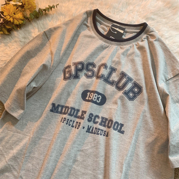 PeterWoo Baseball Junior Print Short Sleeve T-shirt