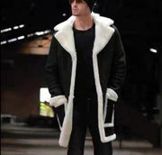Men's fur coat padded jacket