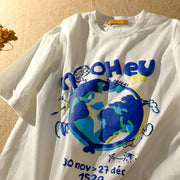 Protect the earth environment trendy brand short-sleeved T-shirt