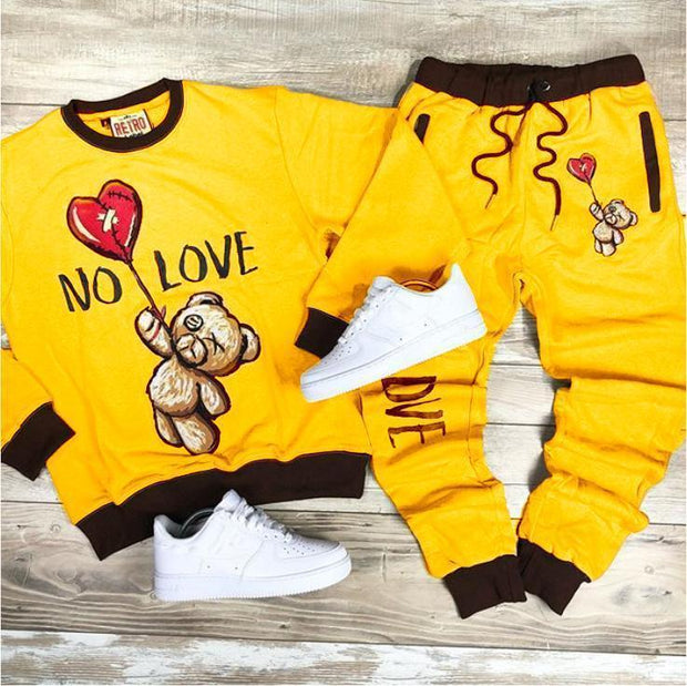 Street sweatshirt casual long-sleeved casual trousers sports suit