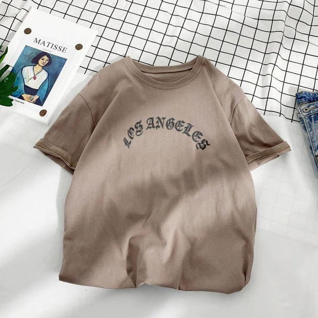 Trendy Printed Fashion Street T-Shirt