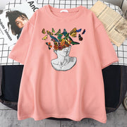 Personalized casual loose print T-shirt