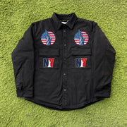 Trendy New York City Pattern Lapel Jacket